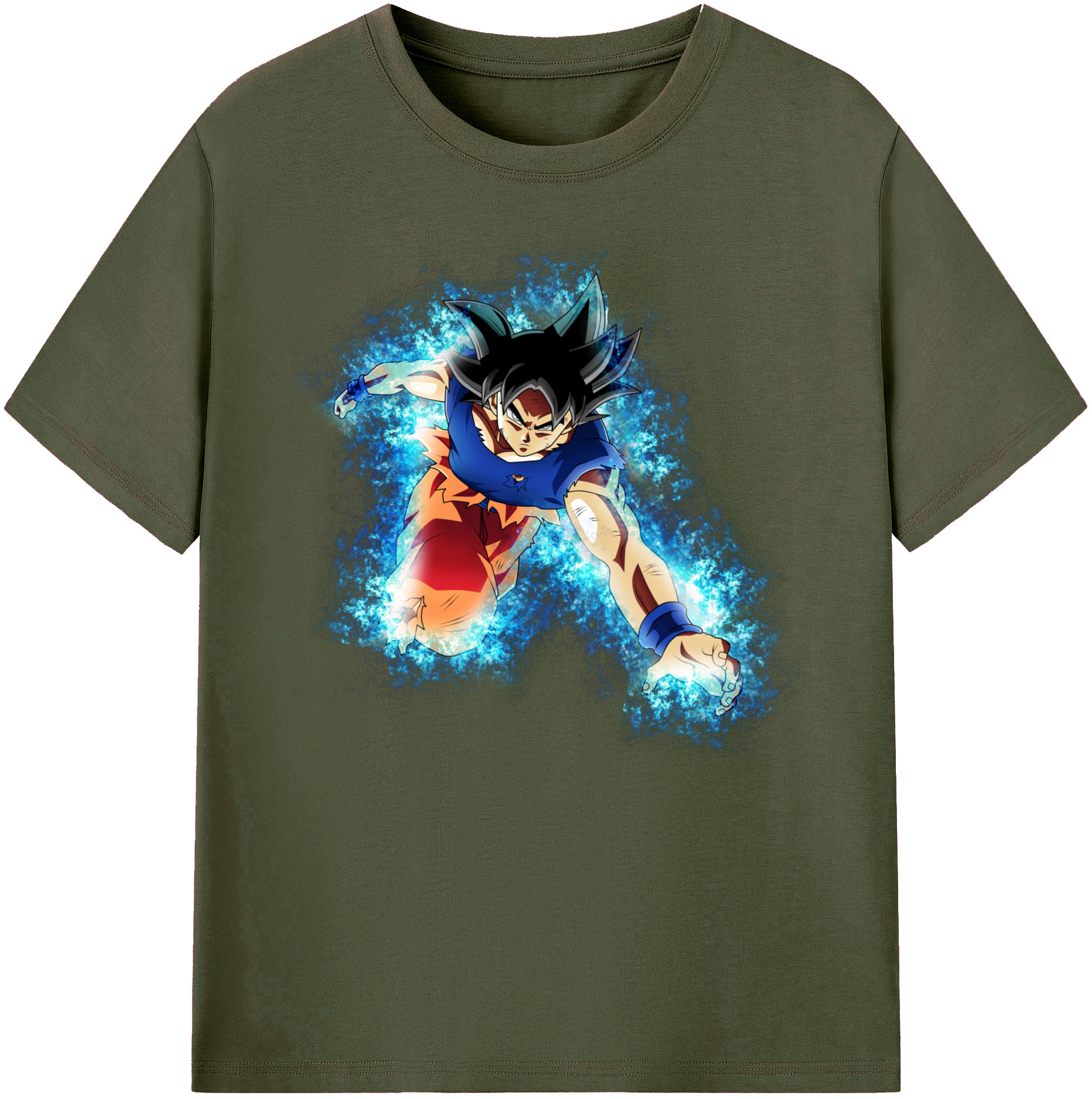 （画像用） ドラゴンボール 孫悟空（そん ごくう）Son Goku カカロット DRAGON BALL Kakarotto 綿100％ メンズ半袖Tシャツ｜肌触りやわらか＆通気性